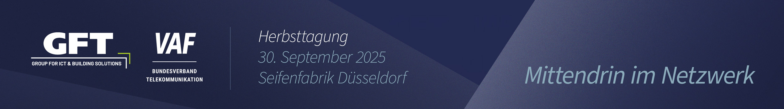 Herbsttagung von GFT & VAF